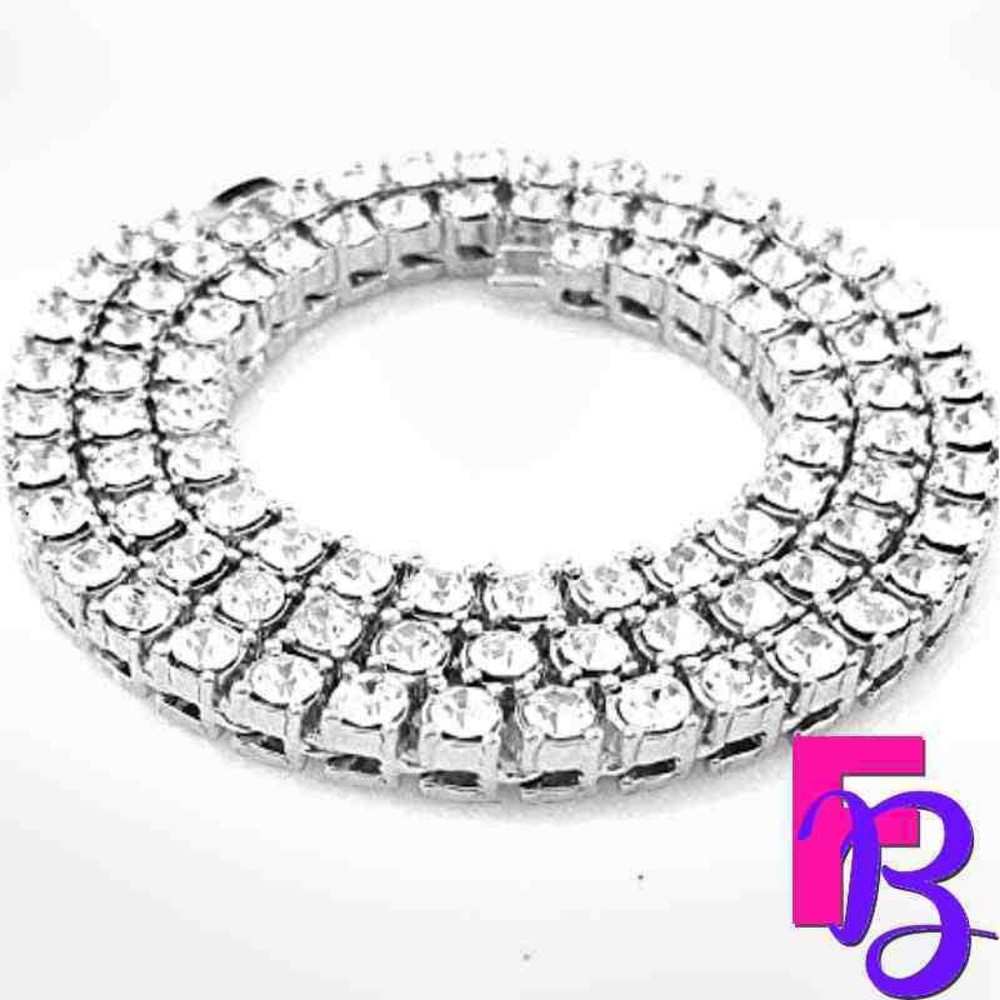 *NEW!* 5mm Mens Tennis Chain - Picture 7 of 12